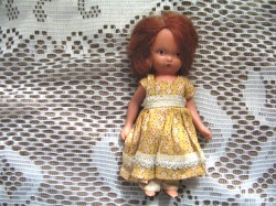 5.5'' REDHEAD NANCY ANN STORYBOOK  Bisque DOLL,YELLOW / GREEN DRESS CHOICE